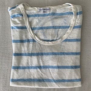 James Perse - 100% Linen Tee